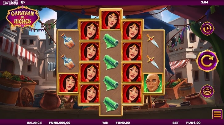 Caravan of Riches Slot Freeplay