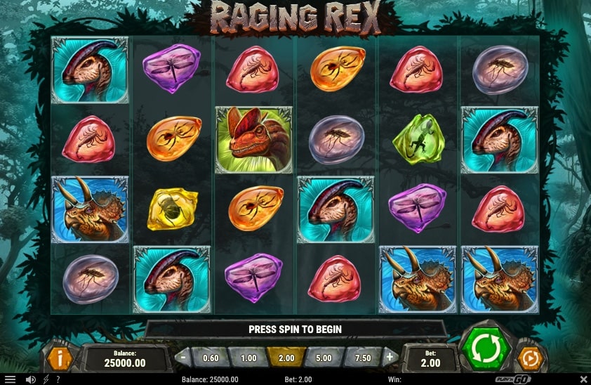 Raging Rex Slot Freeplay